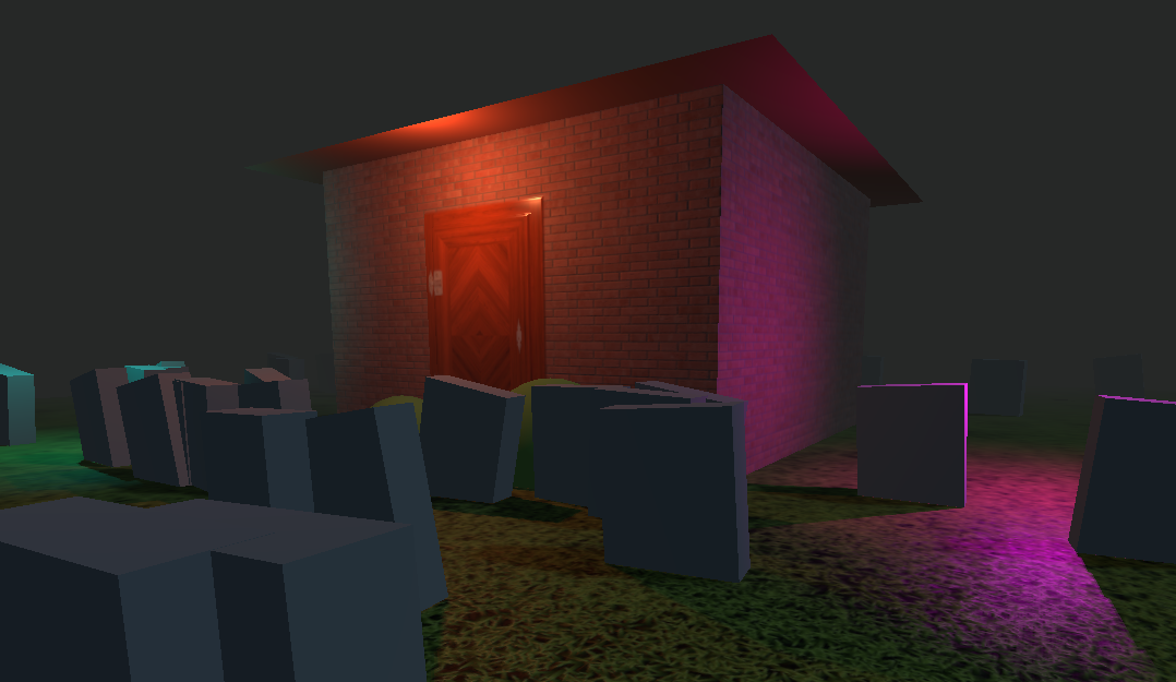 Three.js Haunted House